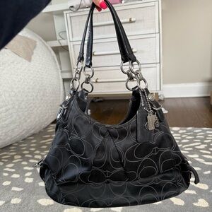 Coach Black Shoulder Bag